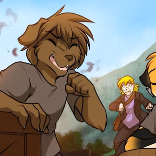 Anthro anime girl wallpaper