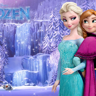 Frozen Elsa and Anna wallpaper