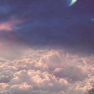 Aesthetic clouds Ps4 wallpaper