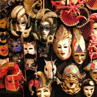 Aesthetic mask wallpaper