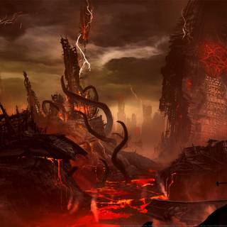 Doom Eternal Android wallpaper