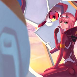 Zero Two desktop 1080p wallpaper