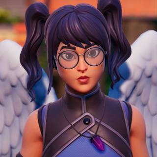 Crystal Fortnite anime wallpaper