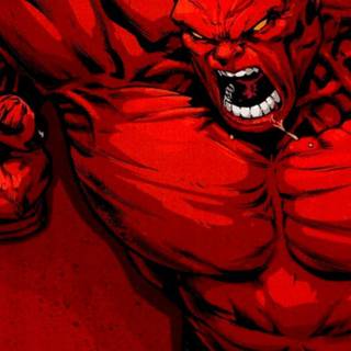 Hulk yellow minimalist wallpaper