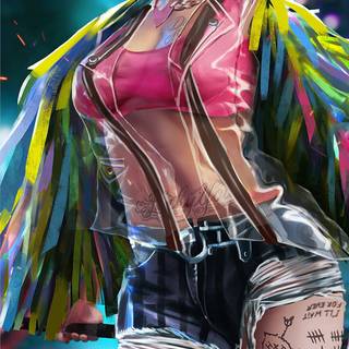 Harley Quinn 4K wallpaper