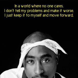 2 Pac iPhone wallpaper
