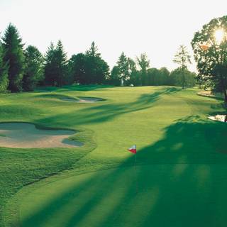 Spring golf wallpaper