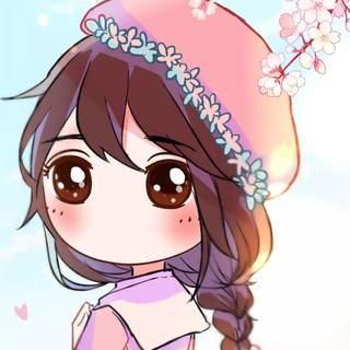 Japan kawaii girl HD wallpaper