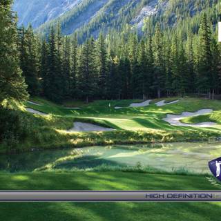 Spring golf wallpaper