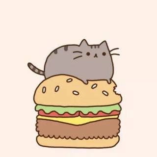 Kawaii Pusheen HD wallpaper