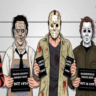 The Usual Suspects minimalist wallpaper