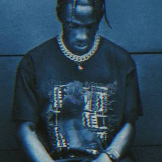 Travis Scott retro 1 Ps4 wallpaper