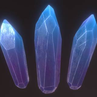 Glowing gem wallpaper