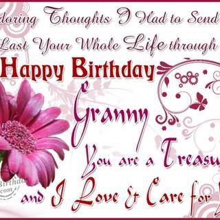 Grandmothers love wallpaper