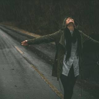 Nature rainfall wallpaper