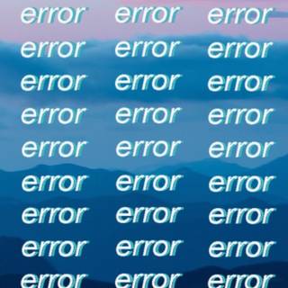 Aesthetic error wallpaper