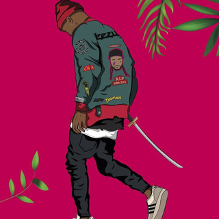 Drip cartoon wallpaper