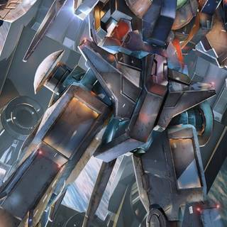 Gundam logo iPhone wallpaper