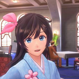 Ps4 anime Sakura wallpaper