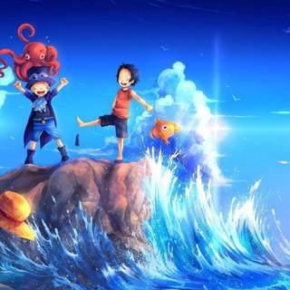 Aesthetic One Piece Ps4 wallpaper