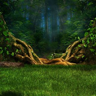 The Enchanted Forest wallpaper