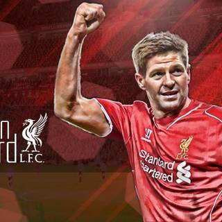 Steven Gerrard desktop wallpaper