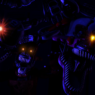Neon bonnie wallpaper