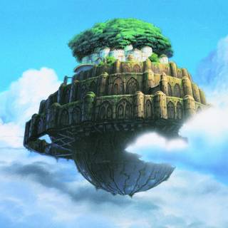 Castle In The Sky HD wallpaper