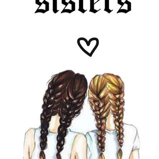 Bestfriend drawing wallpaper