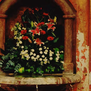 Retro flower HD 1080p wallpaper