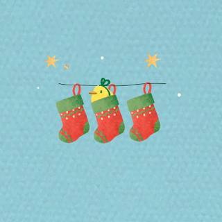 Stockings phone wallpaper