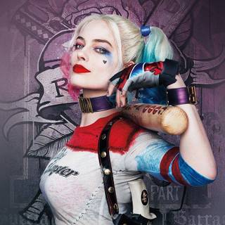 Harley Quinn baseball bat wallpaper