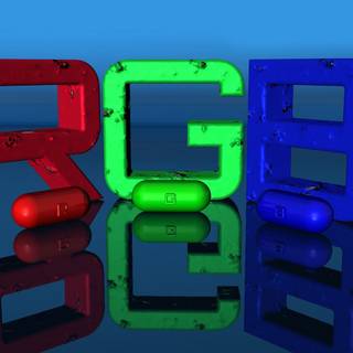RGB computer wallpaper