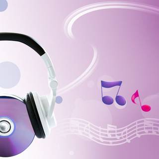 Headphones music wallpaper