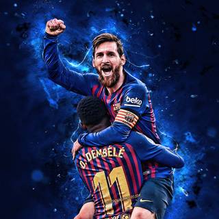 4k computer Messi wallpaper