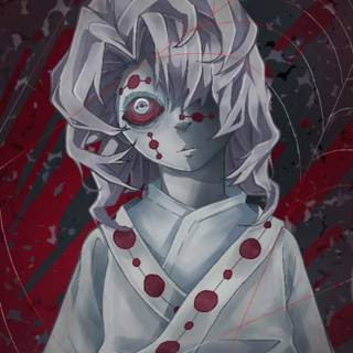 Rui Demon Slayer art wallpaper