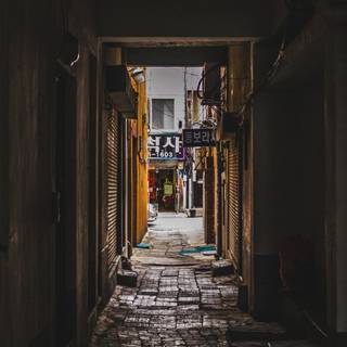 Empty street wallpaper