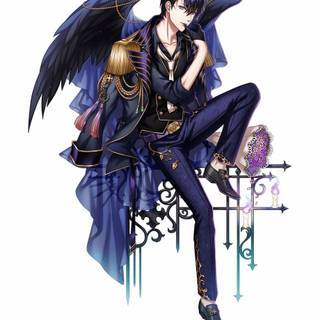 Cute demon boys wallpaper