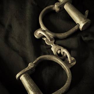 Handcuffs women wallpaper