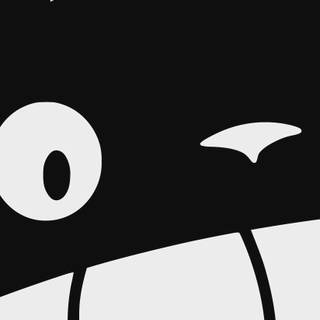 Anime black portrait wallpaper