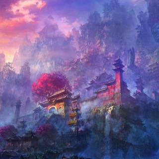 Kung Fu Monk desktop wallpaper