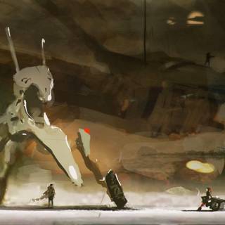 Painter anime HD wallpaper