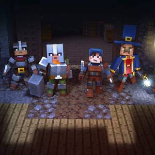 Minecraft: Dungeons HD wallpaper