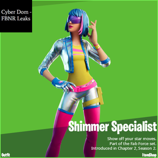Shimmer Specialist Fortnite wallpaper