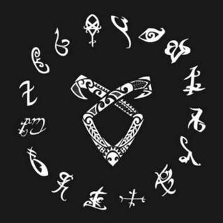 Shadowhunter runes wallpaper