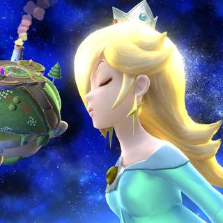 Mario as a girl wallpaper