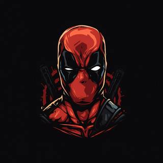 Deadpool iPhone X wallpaper