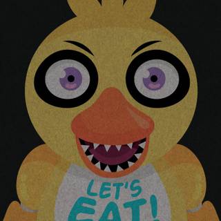 iPhone FNAF art wallpaper