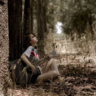 Rest among the trees wallpaper