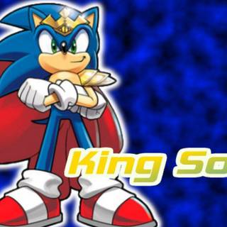 Desktop Hyper Sonic wallpaper